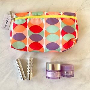 NWT Clinique 5 pc. Lipstick and Take the Day Off Set